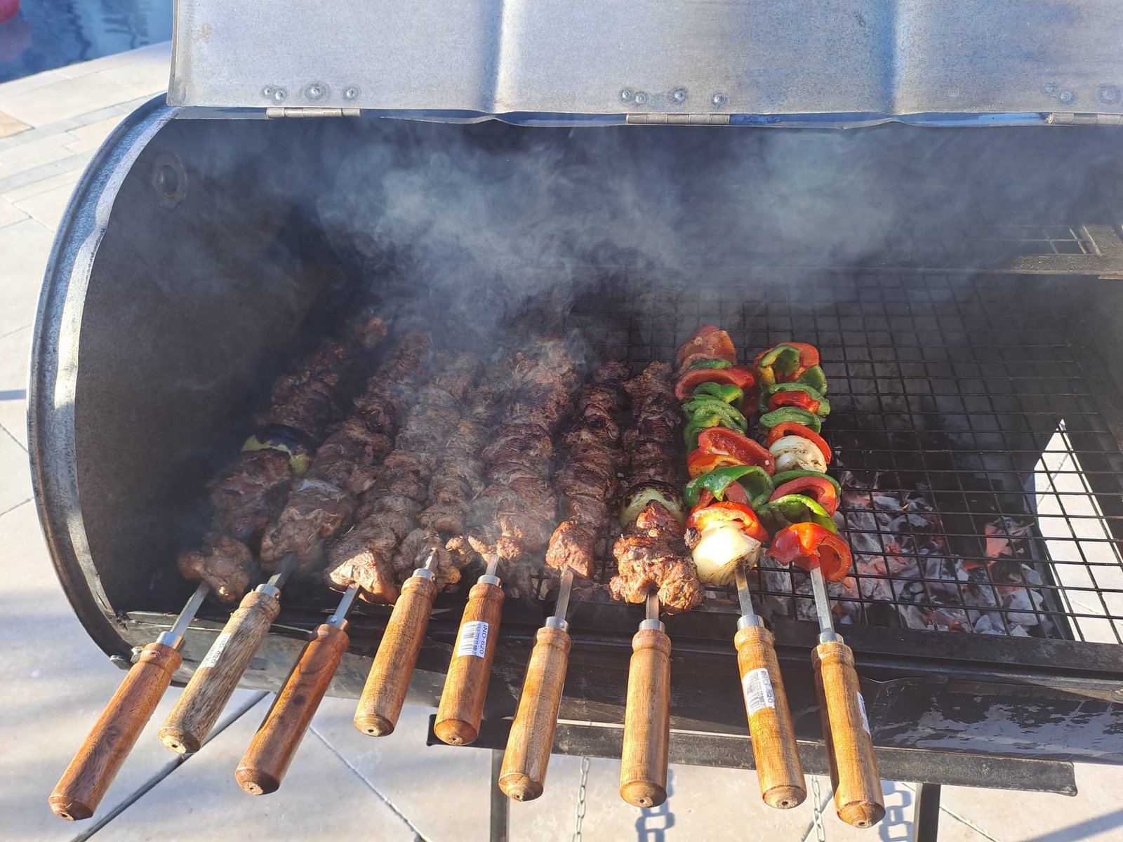 60th Garden Party catering by Grill Seekers