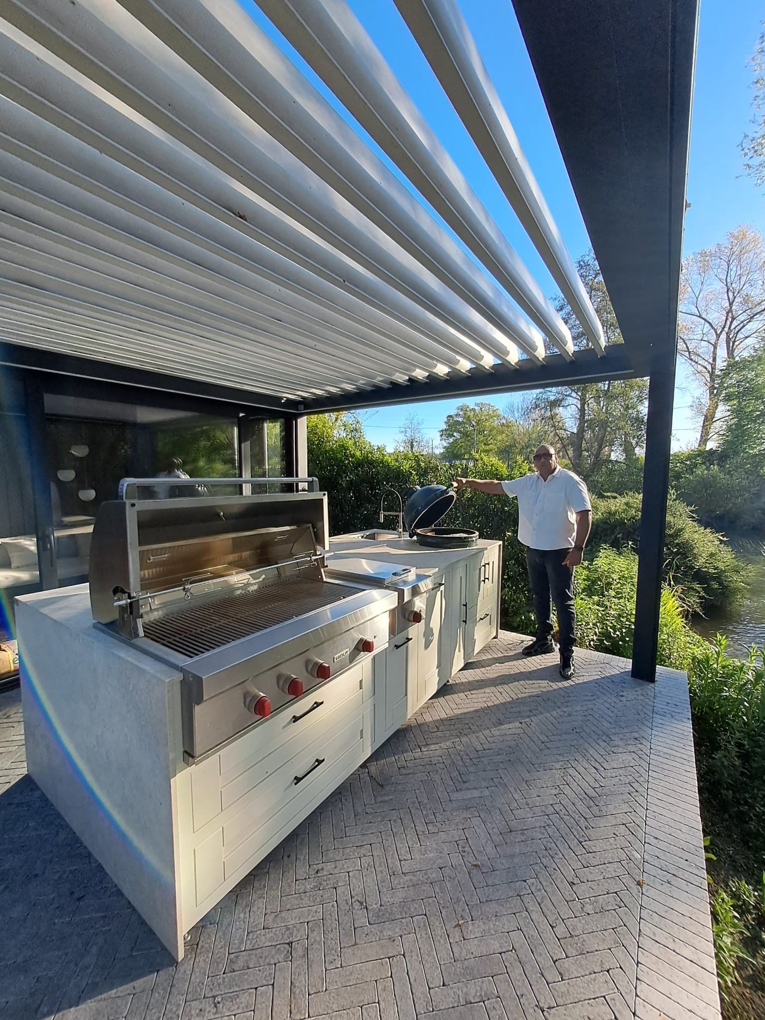 60th Garden Party catering by Grill Seekers