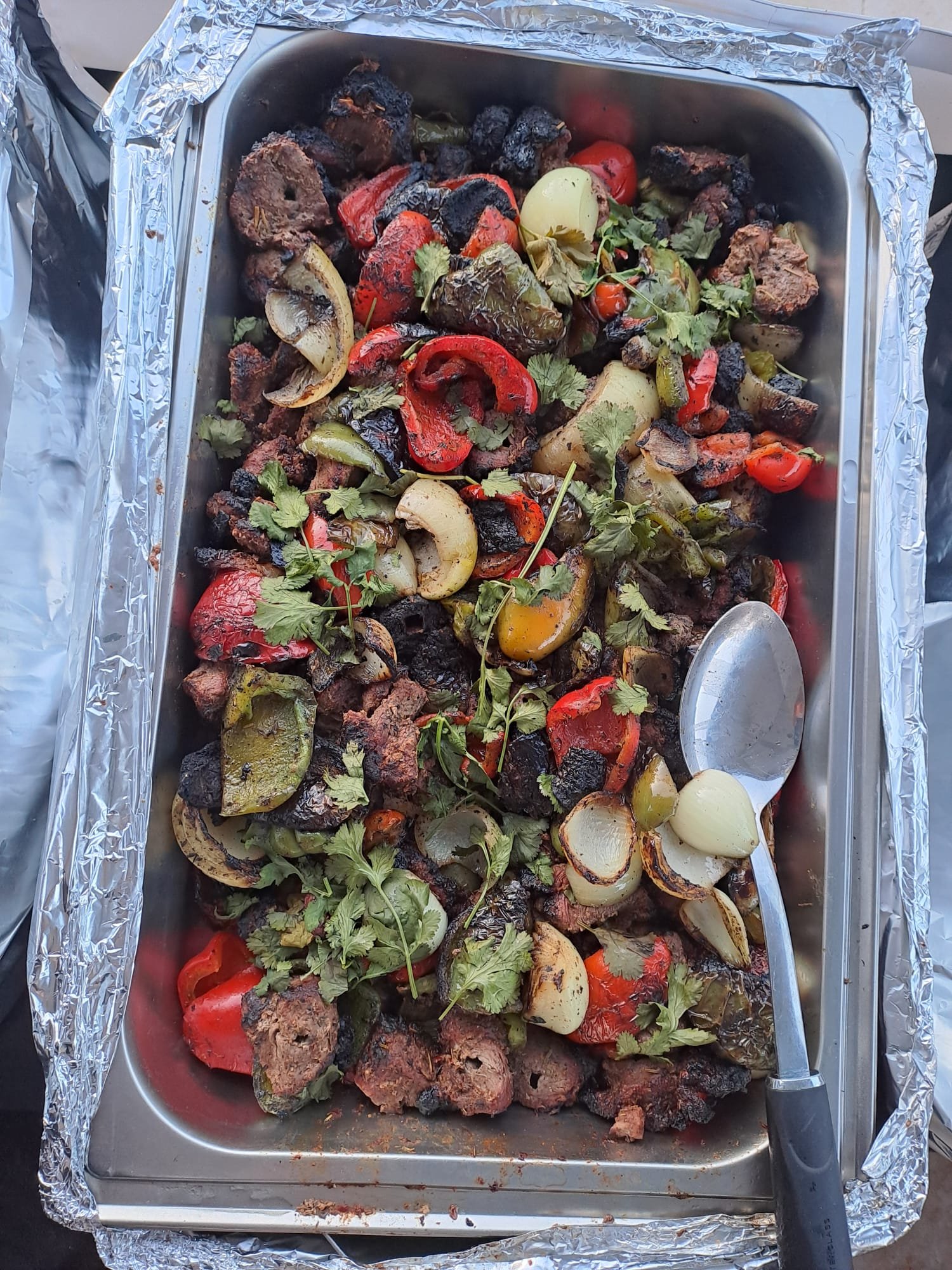 60th Garden Party catering by Grill Seekers