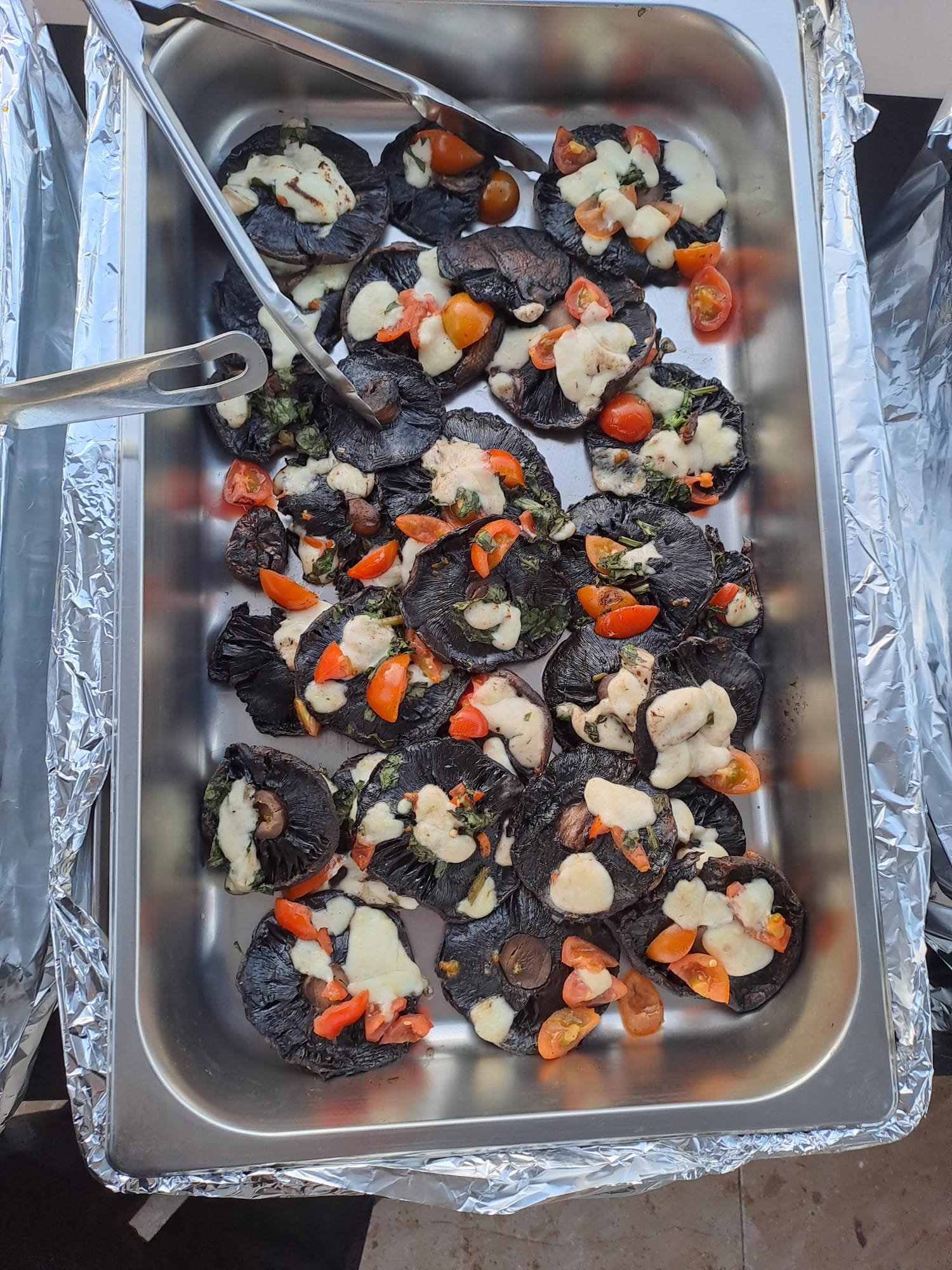 60th Garden Party catering by Grill Seekers