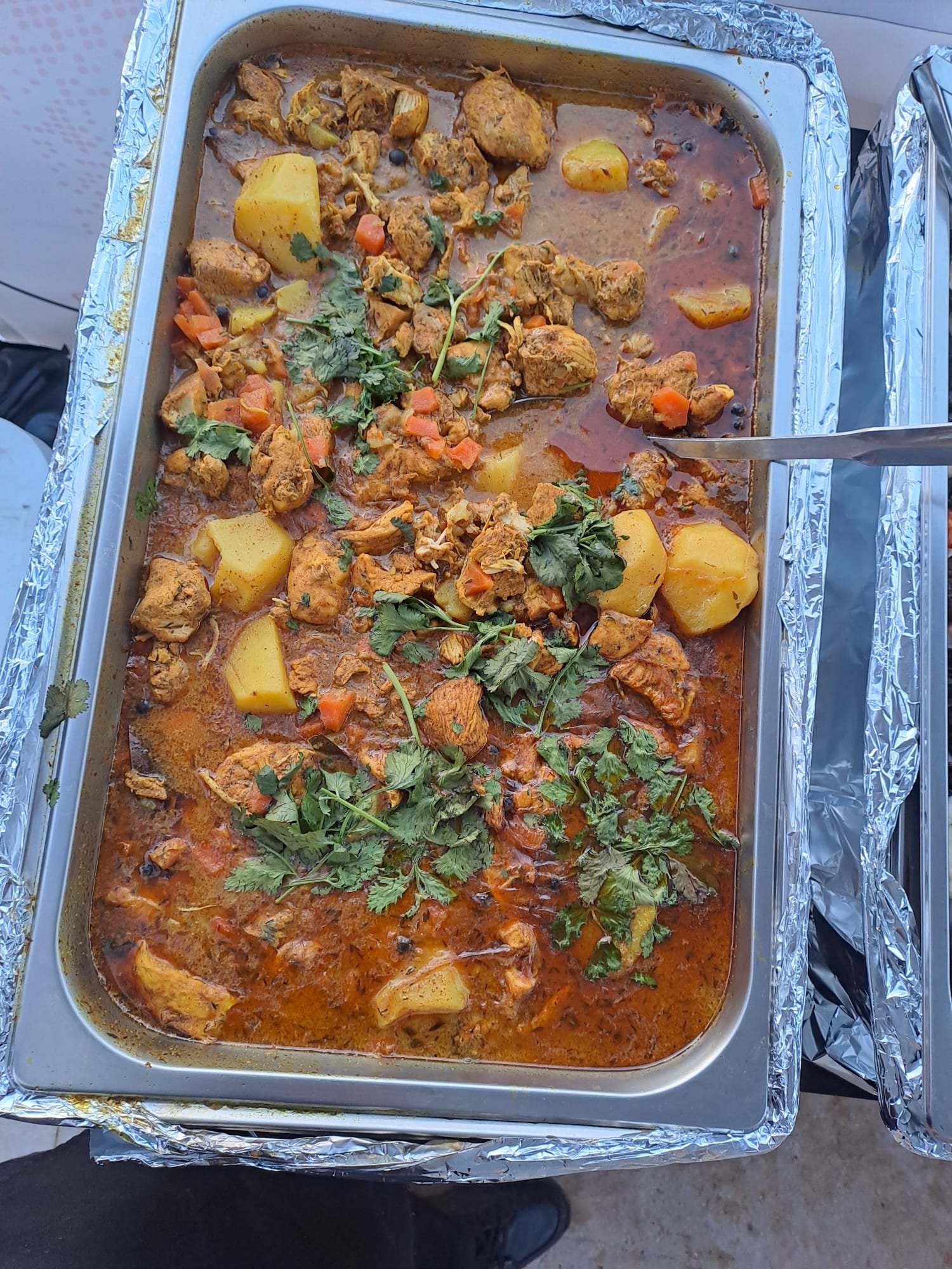 60th Garden Party catering by Grill Seekers