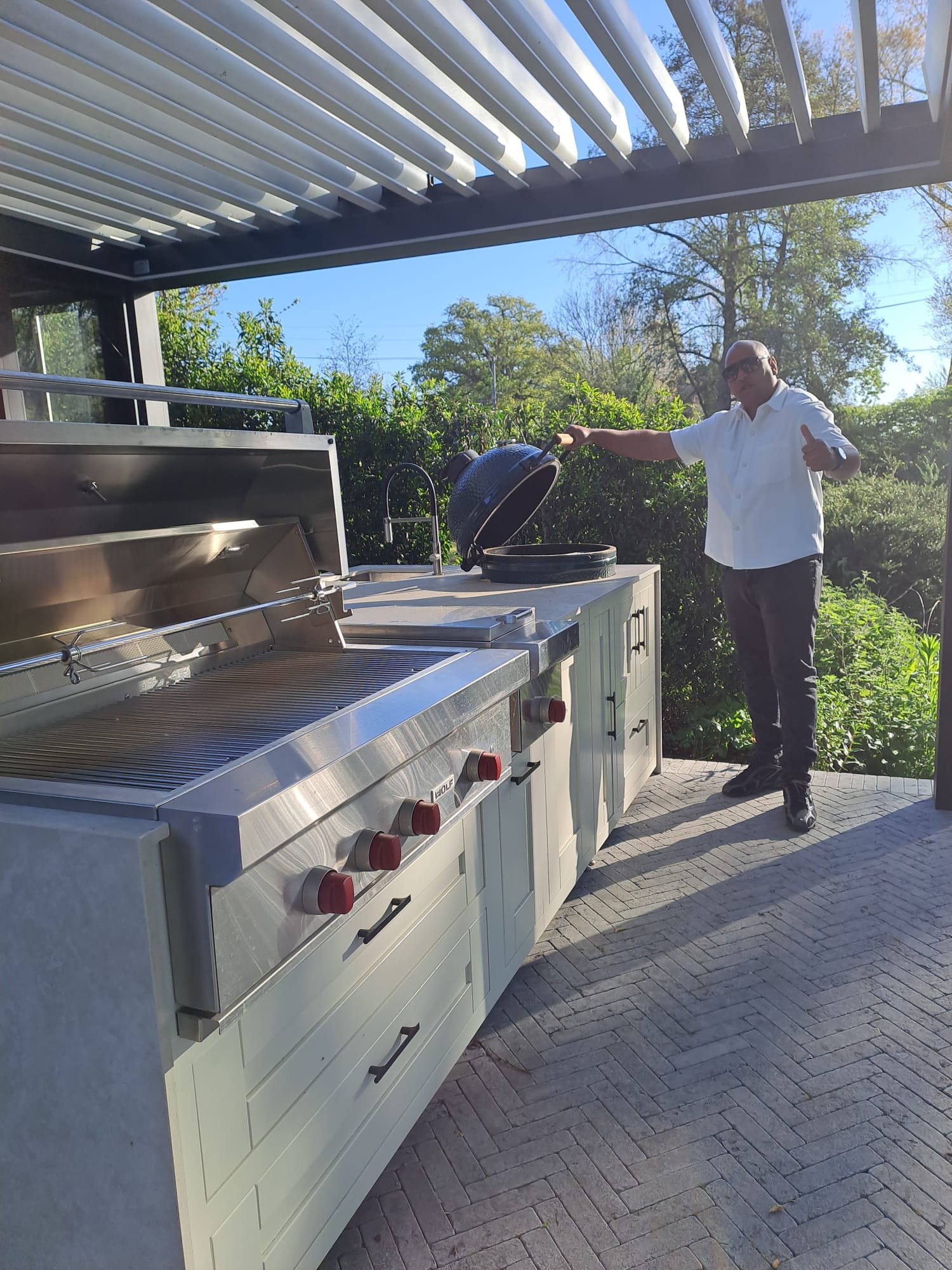 60th Garden Party catering by Grill Seekers